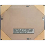 Polished Nickel Frame Wall Mirror - 40 x 28 Inch - Image 5