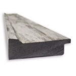 31" x 31" Square Non-Beveled Wall Mirror with Crackled Metallic Frame - Image 2