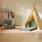 Kids Foldable Foam Sofa Lounger - Image 2