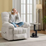Rocking Recliner Chair with Massage and Heat Function, 2 Side Pockets - Image 6