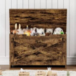 30-Inch Flip-Top Storage Chest with Safety Hinges - Image 11