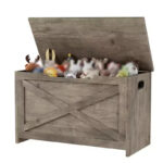 30-Inch Flip-Top Storage Chest with Safety Hinges - Image 18