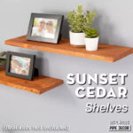 24 in. Reclaimed Wood Wall Shelf - Image 2