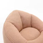 Foam Filled Bean Bag Chair with Foot Stool - Image 10