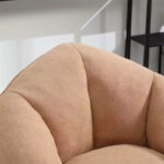 Foam Filled Bean Bag Chair with Foot Stool - Image 11