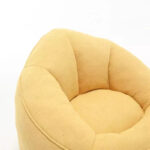 Foam Filled Bean Bag Chair with Foot Stool - Image 18