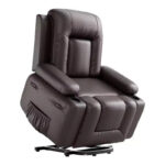 Power Lift Recliner Chair with Massage and Heat, PU Leather Single Sofa for Living Room - Image 15