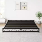 Metal Platform Bed Frame with Steel Slat Support - Easy Assembly - Image 4