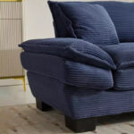 Corduroy Sofa Sleeper Loveseat with Pillows - Image 28