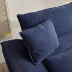 Corduroy Sofa Sleeper Loveseat with Pillows - Image 29
