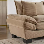 Corduroy Sofa Sleeper Loveseat with Pillows - Image 57