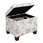 Upholstered Storage Ottoman with Hidden Storage - Image 2