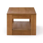 Rectangular Coffee Table with Bottom Shelf, 48" x 24" - Image 10