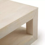 Rectangular Coffee Table with Bottom Shelf, 48" x 24" - Image 17