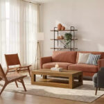 Rectangular Coffee Table with Bottom Shelf, 48" x 24"