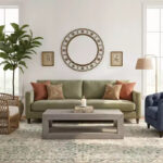 Rectangular Coffee Table with Bottom Shelf, 48" x 24" - Image 11