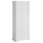 72 Inch Tall Kitchen Pantry Storage Cabinet with Doors and Shelves, Food Pantry Cabinet with Motion Sensor Light - Image 16