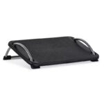 Tilting Footrest Under Desk | Ergonomic Adjustable Office Foot Rest | Large Platform
